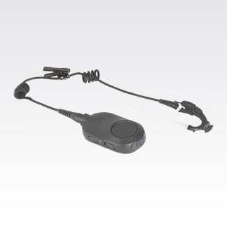 Bluetooth Mission Critical Wireless Earpiece with 12" Cable