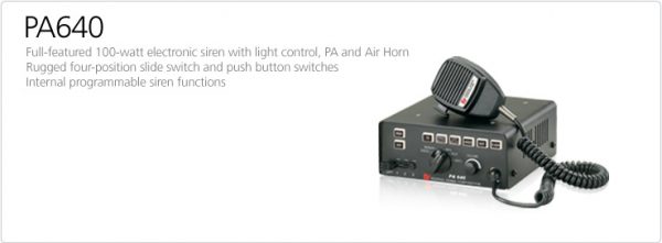 PA640 Series Siren